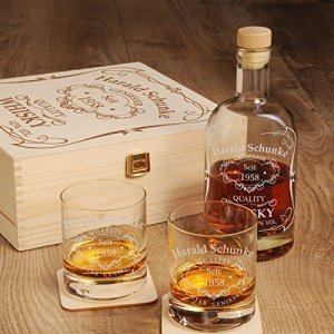 6-teiliges Whisky Geschenk-Set