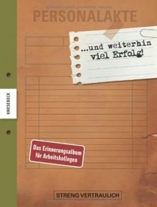 Ein Erinnerungsalbum für Arbeitskollegen