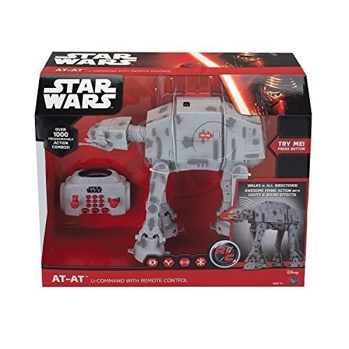 MTW Toys 3106500 - Star Wars - RC U Command AT - AT, mit Fernsteuerung, ca. 25 cm
