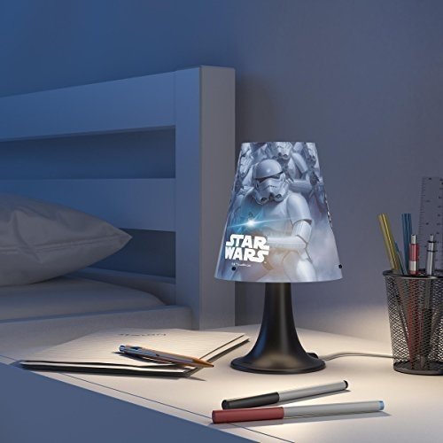 Philips Disney Star Wars LED Tischleuchte, schwarz