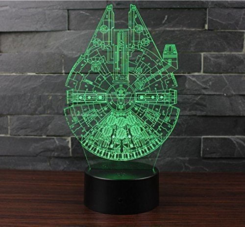 3D Optische Illusions-Lampen Star Wars