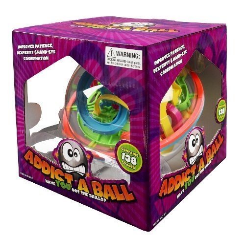Addict-A-Ball 501080 Kugellabyrinth Spiel, 20 cm/L