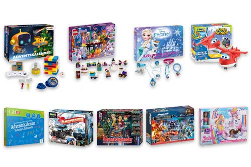 TOP 26 außergewöhnliche Adventskalender für Kinder