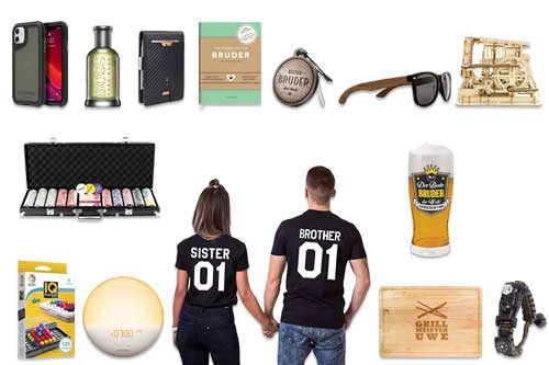 Die TOP 39 Geschenke für deinen Bruder