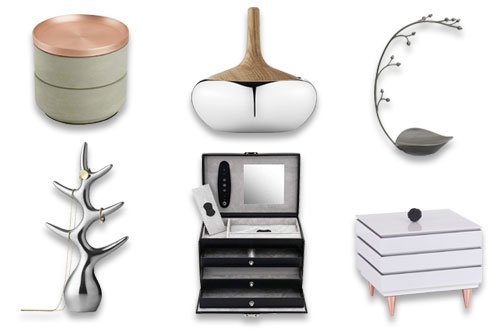 42 elegante sowie schöne Schmuckhalter und Schmuckkästen