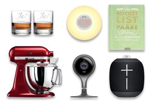 44 wirklich schöne Geschenke zur Hochzeit