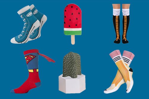 47 lustige Socken als Geschenkidee