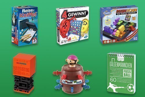 48 Reisespiele für Unterwegs - im Auto, Flugzeug oder Hotelzimmer