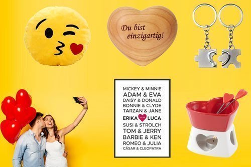 67 kleine Valentinstagsgeschenke unter 10€