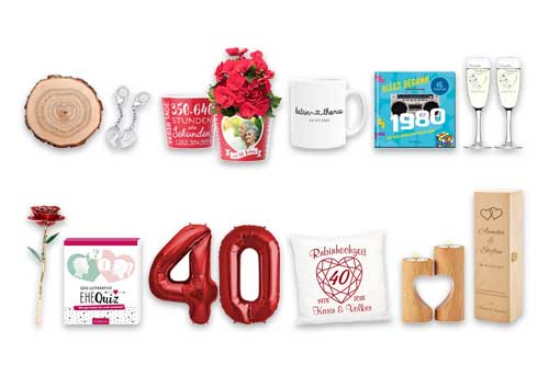 Persönlich und romantisch: TOP 26 Geschenke für den 40. Hochzeitstag