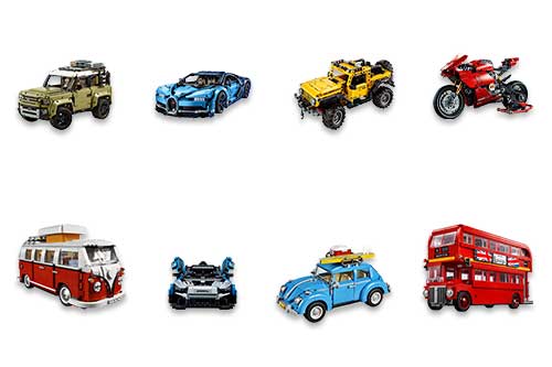 Die 23 coolsten Lego Fahrzeuge aller Zeiten