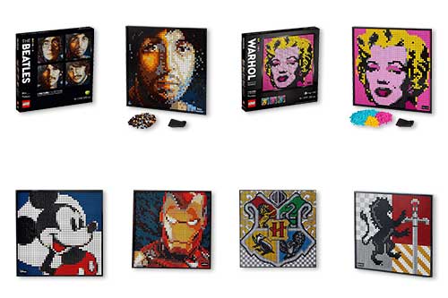 LEGO Art 2021: 6 eindrucksvolle Sets zum Zusammenstellen und Aufhängen