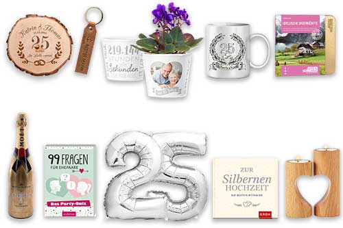 Liebe pur: Die 25 romantischsten Geschenke zur Silberhochzeit