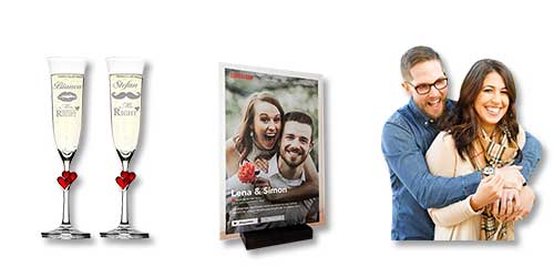 Die schönsten personalisierten Geschenkideen zur Hochzeit