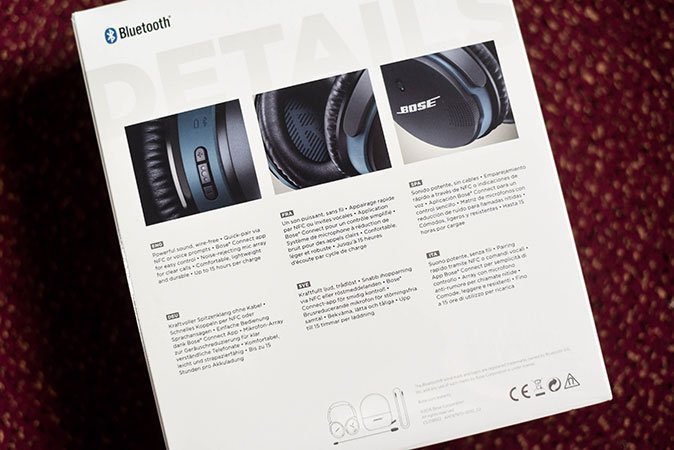 Eine kurze Liste mit Informationen auf der Verpackung klingt bereits vielversprechend.