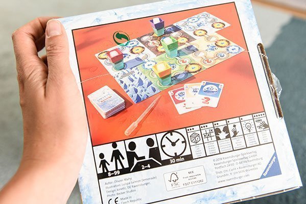 Die Rückseite informiert bereits über die wichtigsten Informationen.