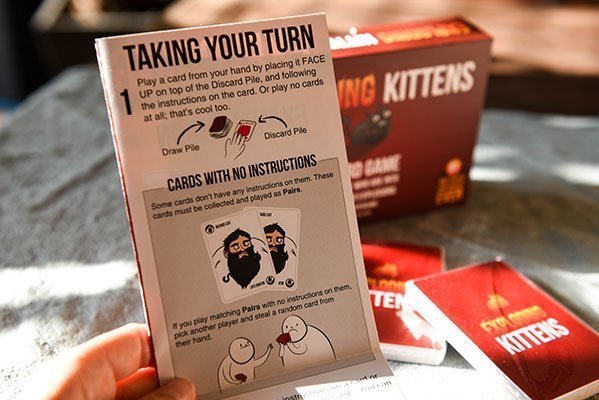 Die Bedienungsanleitung ist kurz und leicht erklärt...