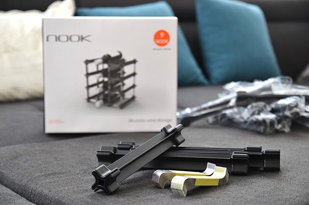 Der Verpackungsinhalt bietet alle Einzelteile, die man zum schnellen Aufbau benötigt