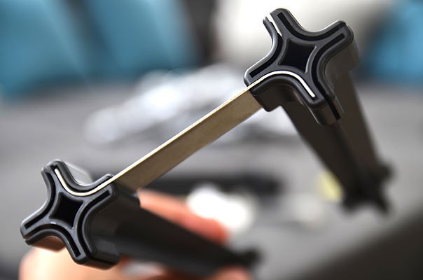 Als S-Form finden die Verbindungsstücke festen Halt