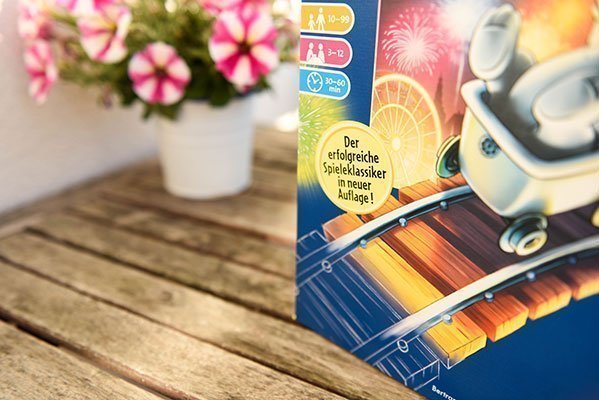 Das Nilpferd in der Achterbahn kann ab 10 Jahren gespielt werden.