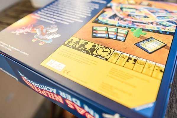 Etwa 30 bis 60 Minuten dauert das Spiel für die ganze Familie.
