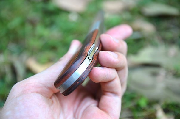 Schlanke Maße und dennoch gute Handhabung