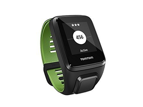 TomTom Runner 3 Cardio GPS-Sportuhr (Eingebauter Herzfrequenzmesser, Routenfunktion, Multisport-Modu